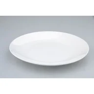 Talerze - Talerz płytki BELLA 26 cm porcelana kremowa - miniaturka - grafika 1