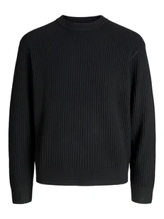 Jack & Jones Sweter w kolorze czarnym - Swetry męskie - miniaturka - grafika 1