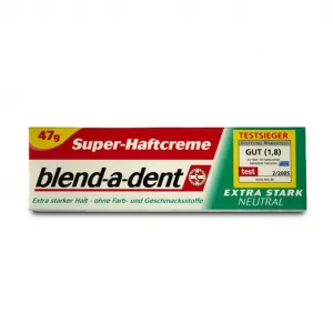 BLEND-A-DENT Neutral 47g Klej do protez - Higiena protez i aparatów ortodontycznych - miniaturka - grafika 1