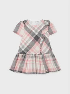 Sukienki i spódniczki dla dziewczynek - Mayoral Sukienka elegancka 2906 Różowy Regular Fit - grafika 1