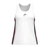 Koszulki sportowe damskie - Damski podkoszulek Head CLUB 25 TECH Tank Top Women Red/White S - miniaturka - grafika 1