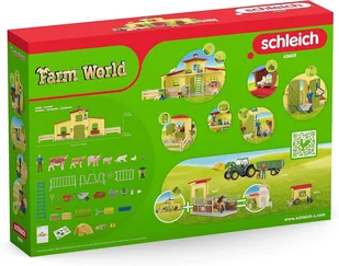 Schleich Farm World Duża farma ze zwierzętami i akcesoriami 42605 - Figurki dla dzieci - miniaturka - grafika 10