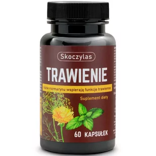 SKOCZYLAS Trawienie 60caps - Witaminy i minerały dla sportowców - miniaturka - grafika 1