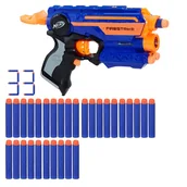 Zabawki militarne - Zesatw Pistolet Nerf N-Strike Elite Firestrike 53378 + 30 strzałek - miniaturka - grafika 1