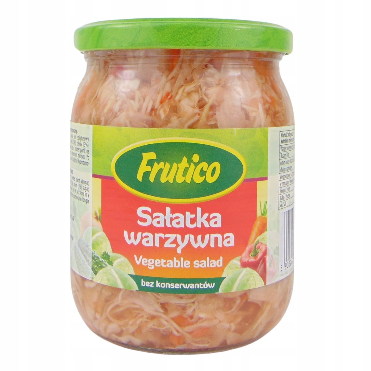 SAŁATKA WARZYWNA FRUTICO WYSOKA JAKOŚĆ 490G
