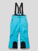 Spodnie i spodenki dla chłopców - Spodnie outdoorowe z detalem z logo - miniaturka - grafika 1