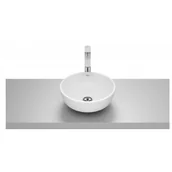 Umywalki - ROCA A327C12620 OPTICA Umywalka nablatowa ROUND ER 35 cm BIAłY MAT - miniaturka - grafika 1