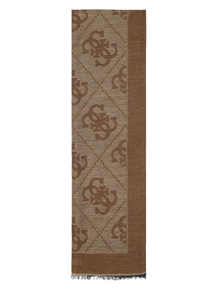 Guess Szal w kolorze jasnobrązowym - 180 x 53 cm