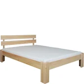 Łóżka dla dzieci i młodzieży - Łóżko Drewniane Sosnowe Largo 90 x 200 Meble Doktór Bejca Czarna - miniaturka - grafika 1