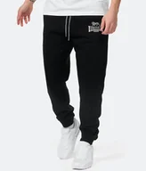 Spodnie męskie - Spodnie LONSDALE LONDON TWO TONES czarne-XXL - miniaturka - grafika 1