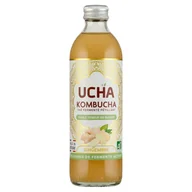 Soki i napoje niegazowane - Ucha Kombucha z sokiem i ekstraktem z imbiru 35 cl - miniaturka - grafika 1