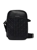 Nerki - Calvin Klein Saszetka Emblem Aop Emboss Slim Reporter LV04D3228G Czarny - miniaturka - grafika 1