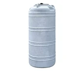 Beczki - Zbiornik na deszczówkę 1000 l, beczka Grande średnica 85 x 193 cm wys. (kolor: granitowy) - miniaturka - grafika 1