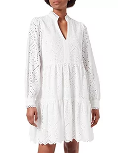 YAS Damska sukienka Yasholi Ls Dress S. Noos, Star White, M - Sukienki - miniaturka - grafika 1
