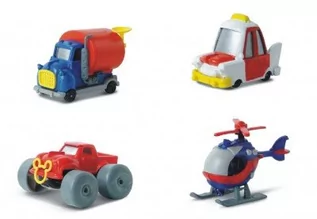 Samochody i pojazdy dla dzieci - Moto Rama Disney samochodziki Auto Disney w skali 1:64 kolekcja 3 BBruck Mickey B,Taxi H MD-6820C 12 - grafika 1