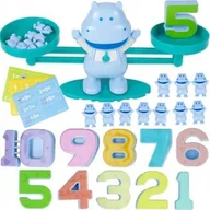 Zabawki interaktywne dla dzieci - Waga hipopotam cyfry nauka liczenia gra edukacyjna Bezpieczne zakupy! Szybka wysyłka! oryginalne, zaplombowane pudełko! - miniaturka - grafika 1