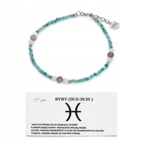 Bransoletka znak zodiaku ryby