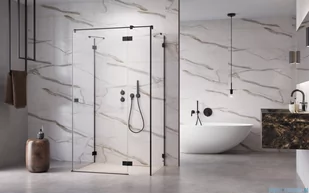 Radaway Essenza Pro Black Kdj+S kabina 100x100x100cm prawa czarny mat/szkło przejrzyste 10097310-54-01R/10098100-01-01/10098100-01-01 - Kabiny prysznicowe Radaway Essenza Pro Black Kdj+S kabina 100x100x100cm prawa czarny mat/szkło przejrzyste 10097310-54-01R/10098100-01-01/10098100-01-01 - Kabiny prysznicowe - miniaturka - grafika 3