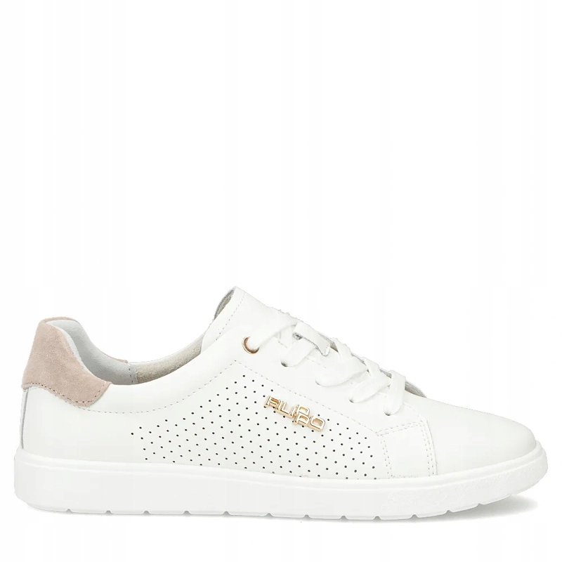 Filippo Skórzane Sneakersy Półbuty Damski Białe DP6738-WH-BE r.41