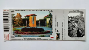 Naklejka Wander Card PL 1092 Tężnie solankowe - Czasopisma - miniaturka - grafika 1