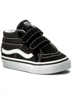 Trampki męskie - Vans Sneakersy Sk8-Mid Reissue V VN00018W6BT Czarny - miniaturka - grafika 1