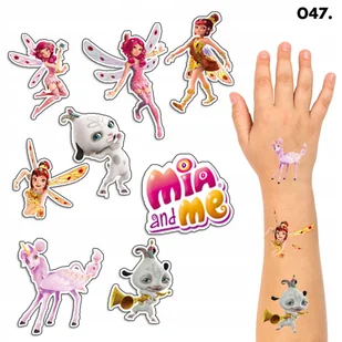 TATUAŻE ZMYWALNE DLA DZIECI TYMCZASOWE MIA I JA - 8 EL. / 150 WZORÓW - Zabawki kreatywne - miniaturka - grafika 1