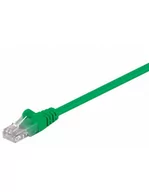 Patchcordy - Kabel Lan Patchcord Cat 5E U/utp zielony 0,25m - miniaturka - grafika 1