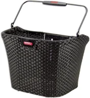 Koszyki rowerowe - KLICKfix Klickfix kosz na rower Structura, czarny, 25 x 34 x 27 cm 0380KLIK - miniaturka - grafika 1