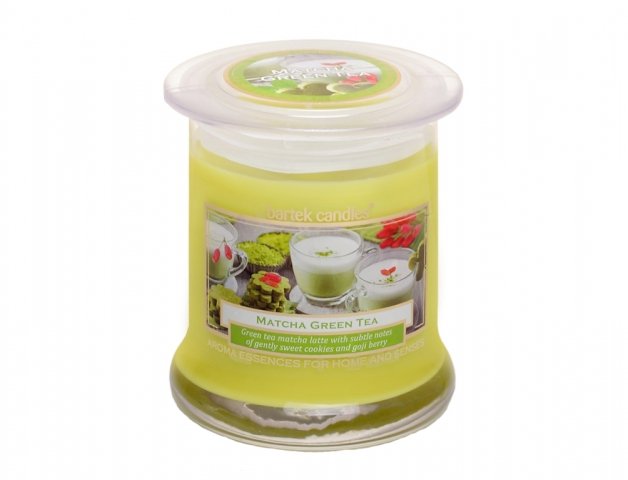 Świeca w szkle ZIELONA HERBATA - MATCHA 260g