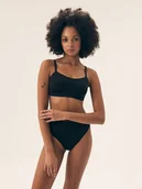 Biustonosze - Biustonosz typu top Bass Henderson czarny M - miniaturka - grafika 1