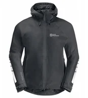 Kurtki męskie - Jack Wolfskin Morobbia 2l Jkt M 1115511-6350 Czarne L - miniaturka - grafika 1