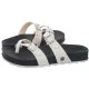 Klapki i japonki damskie - Japonki Smart Slide AD JJ285211/AC088 Off White (ZA163-b) Zaxy - miniaturka - grafika 1