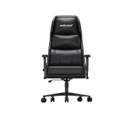 Fotele gamingowe - Anda Seat X1 Gaming Sofa Elegant Black Gamingowy do 120kg Skóra Eco Czarny - miniaturka - grafika 1