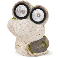 Lampy ogrodowe - Solarna dekoracja zewnętrzna Ślimak, 12,5 x 20 x 13 cm, ceramika - miniaturka - grafika 1