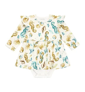 Body z sukienką Konik Morski - 86 - Body dla niemowląt - miniaturka - grafika 1