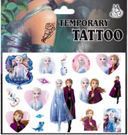 Zabawki kreatywne - Tatuaże dla dzieci Kraina Lodu zmywalne Elza Elsa Frozen K2 - miniaturka - grafika 1