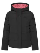 Kurtki damskie - Roxy Kurtka przejściowa Nightfall ERJJK03680 Czarny Regular Fit - miniaturka - grafika 1