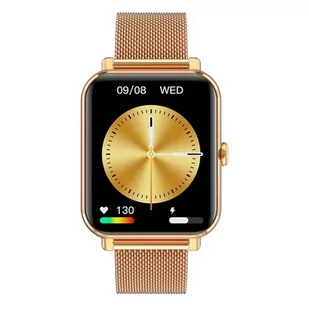 Garett GRC Classic złoty stalowy - Smartwatch - miniaturka - grafika 1