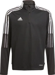 Bluza dla dzieci adidas Tiro 21 Training Top Youth czarna GM7325-152cm - Bluzy damskie - miniaturka - grafika 1