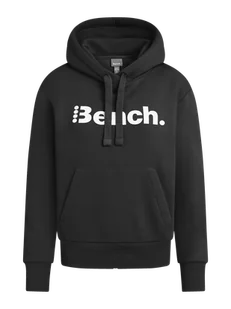 BENCH Bluza dresowa damska (czarny (sweter z kapturem), L) - Bluzy damskie - miniaturka - grafika 1