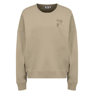 Damska Bluza FILA BANN OVERSIZED FAW0443-70015 – Beżowy - Bluzy damskie - miniaturka - grafika 1