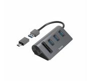 Huby USB - Hama Combo USB Hub/Card Reader - miniaturka - grafika 1