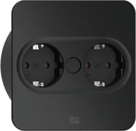 Gniazdka elektryczne - Bachmann BACHMANN TWIST2 2xCEE7/3 2.0m AEH RAL9005 30GE kątowa - miniaturka - grafika 1