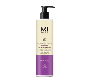 Marion Vegan Żel do mycia ciała Olej z marakui 300 ml - Kosmetyki do kąpieli - miniaturka - grafika 1