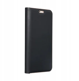 Kabura LUNA Book Gold do XIAOMI Redmi Note 14 4G GLOBAL - 164,84mm x 78,15mm x 8,16mm czarny - Etui i futerały do telefonów - miniaturka - grafika 1