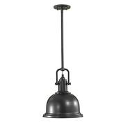 Lampy sufitowe - Parker Place lampa wisząca loft odcienie brązu FE-PARKER-P-M-DB Feiss - miniaturka - grafika 1