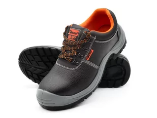 BUTY ROBOCZE OCHRONNE SKÓRZANE GEKO G90508-43 KLASA S1P/SRC ROZMIAR 43 - Obuwie robocze - miniaturka - grafika 1