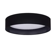 Lampy sufitowe - Duolla - LED Plafon ROLLER LED/24W/230V śr. 45 cm czarny - miniaturka - grafika 1