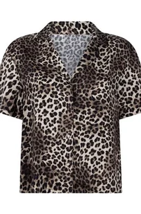 Hunkemöller Satynowa narzutka Czarny - Biustonosze - miniaturka - grafika 1