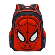 Plecaki - Dzieci Chłopcy Dziewczęta Plecak Spiderman Superhero Torby na książki Lekkie torby dla szkół podstawowych o dużej pojemności Prezenty [XH] Czarny - miniaturka - grafika 1
